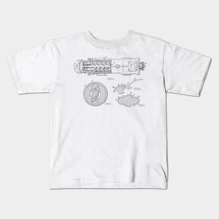 Screw Pump Vintage Patent Hand Drawing Kids T-Shirt